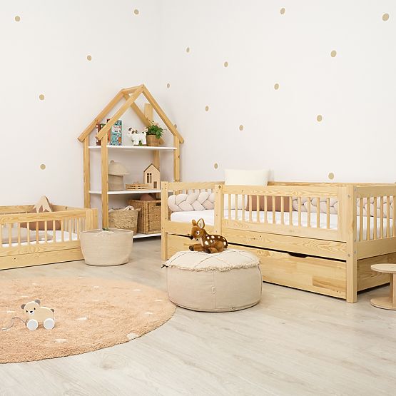 Lit d'enfant Teddy Plus - naturel