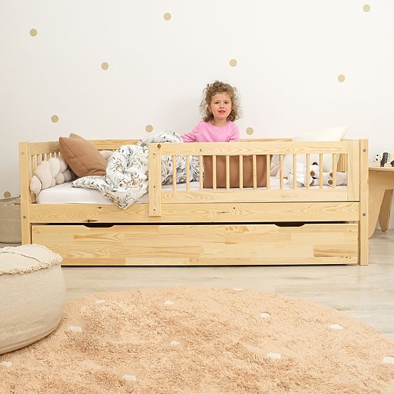 Lit d'enfant Teddy Plus - naturel