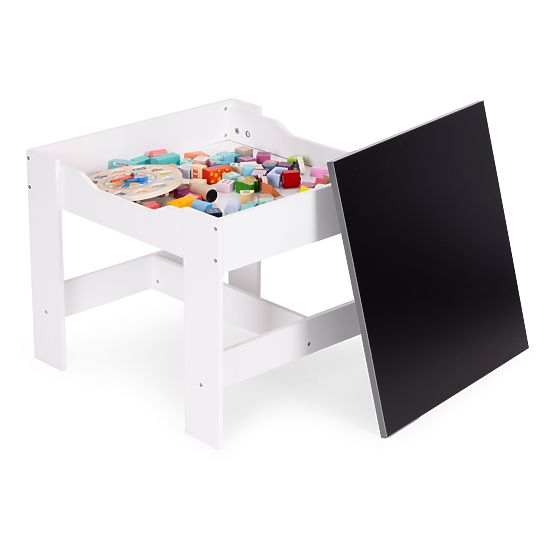 Ensemble de mobilier pour enfants table + 2 chaises avec tableau ECOTOYS