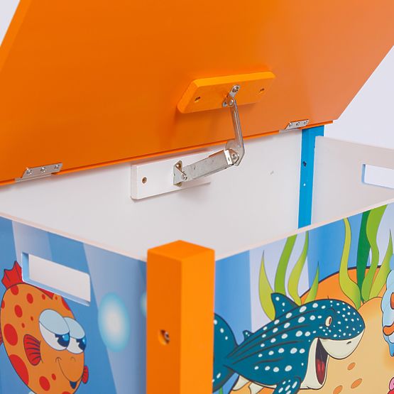 Dětská truhla na hračky Sea