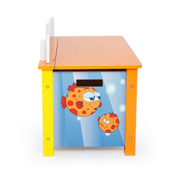 Dětská truhla na hračky Sea