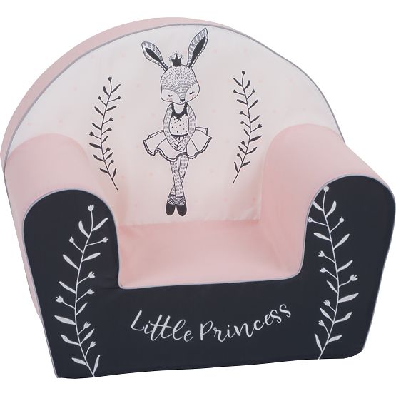 Chaise enfant Bunny Ballerine - blanc-rose