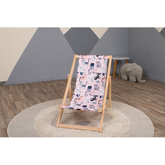 Chaise de plage enfant Chats