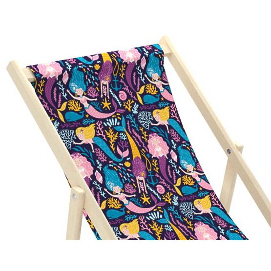Chaise de plage enfant Sirène
