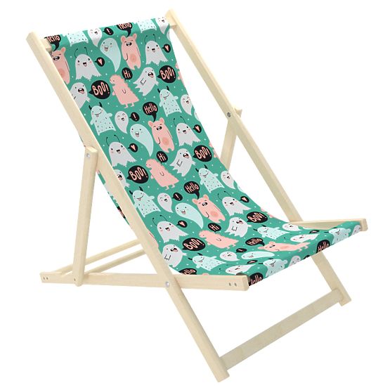 Chaise de plage pour enfants Monstres et fantômes