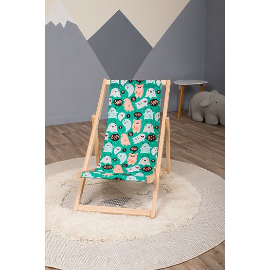 Chaise de plage pour enfants Monstres et fantômes