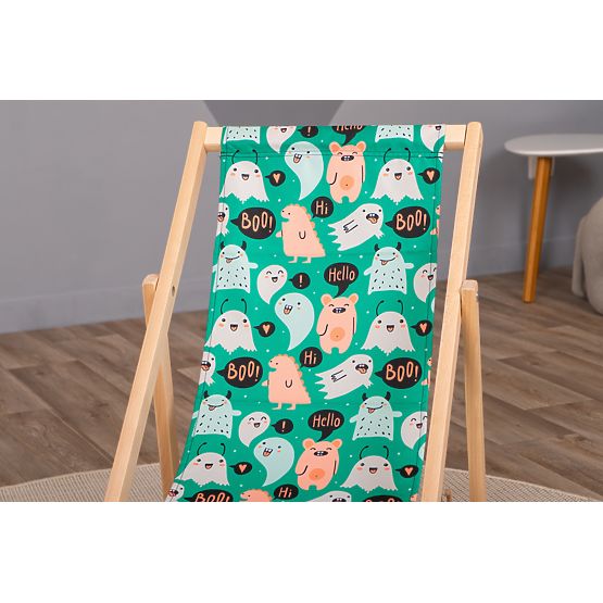 Chaise de plage pour enfants Monstres et fantômes