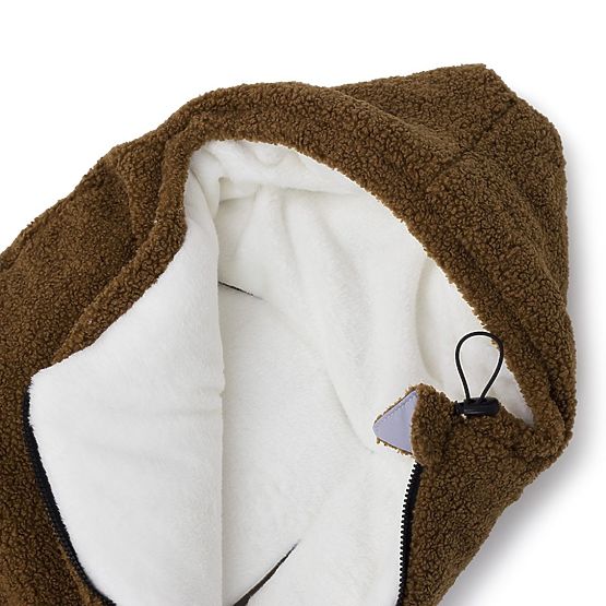 Veste polaire enfant Alpaga - vieux rose