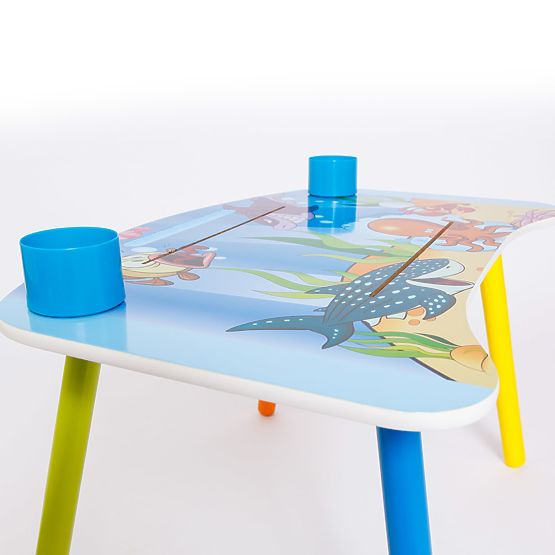 Table enfant à dessin Sea