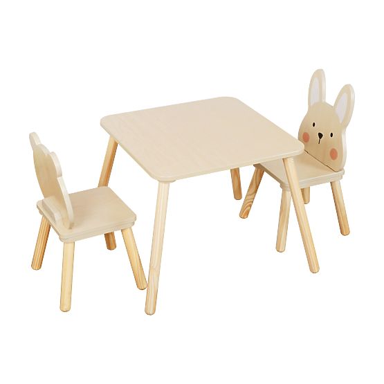 Table et chaises pour enfants - Amis de la forêt