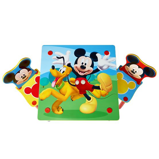 Dětský stůl s židlemi Mickey Mouse 