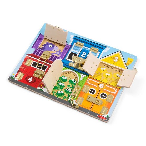 Déverrouiller les serrures Melissa et Doug