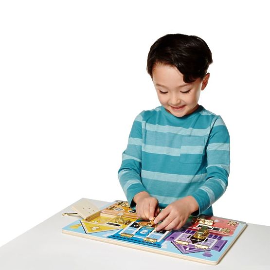 Déverrouiller les serrures Melissa et Doug
