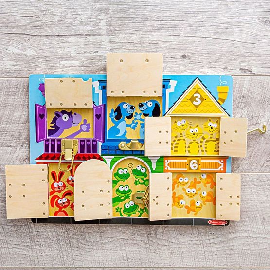 Déverrouiller les serrures Melissa et Doug