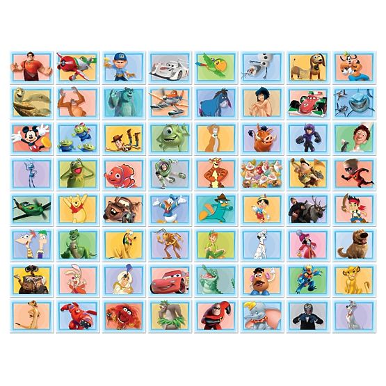 Disney décoration pour mur - Collage bleu