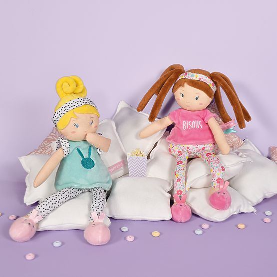 Doudou Jolijou Poupée LES PIPELLETTES 25 cm 1 pc