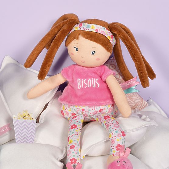 Doudou Jolijou Poupée LES PIPELLETTES 25 cm 1 pc