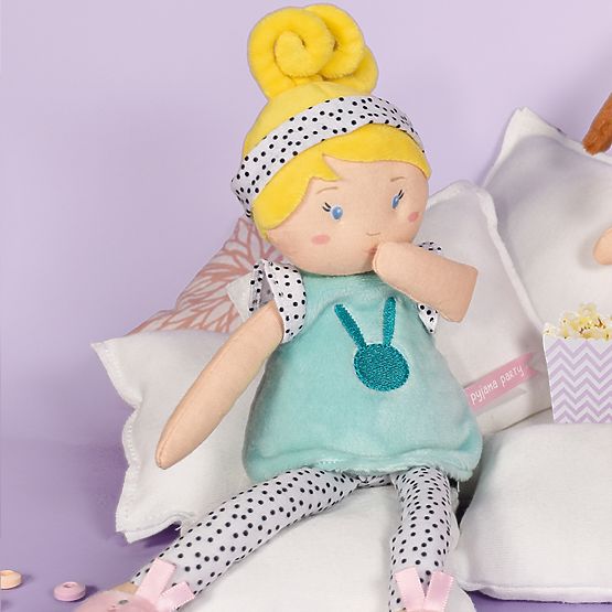 Doudou Jolijou Poupée LES PIPELLETTES 25 cm 1 pc