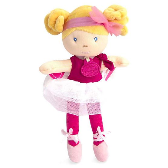 Doudou Jolijou Poupée mini ballerine 