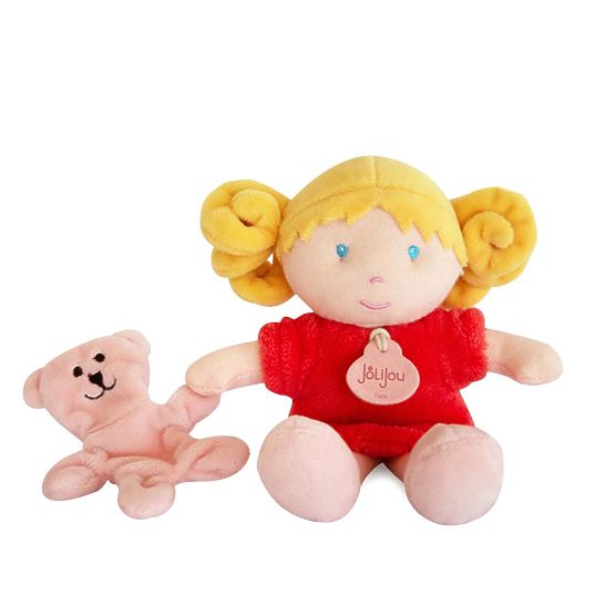 Doudou Jolijou Poupée Miss Coral 21 cm