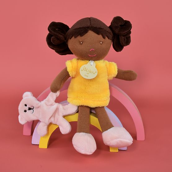 Doudou Jolijou Poupée Miss Vanilla 21 cm