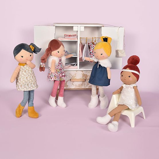 Doudou Jolijou Poupées Meilleures Amies 25 cm