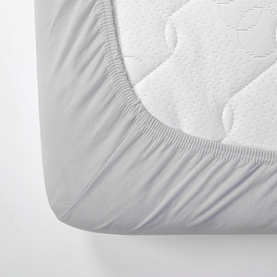 Drap coton 160x70 cm - gris