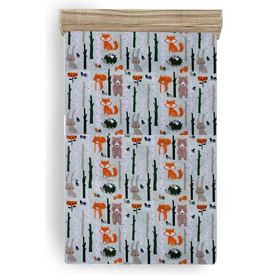 Drap de lit enfant Forêt