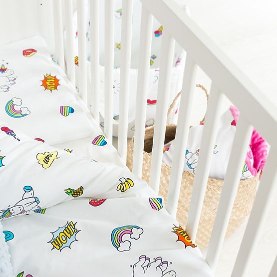 Drap housse avec une bande de caoutchouc UNICORN