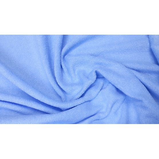 Drap housse en tissu éponge pour poussette 75/35 COULEURS DES DRAPS DE LIT: bleu clair
