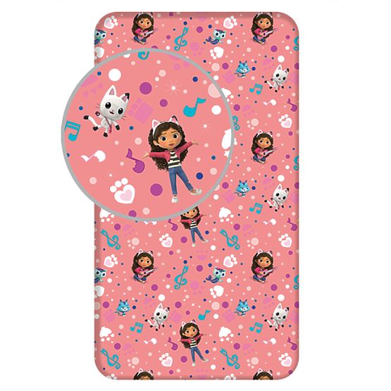Drap-housse Gabby’s Dollhouse 90x200