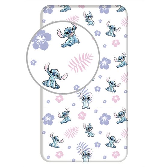 Drap-housse Lilo et Stitch 90x200 cm
