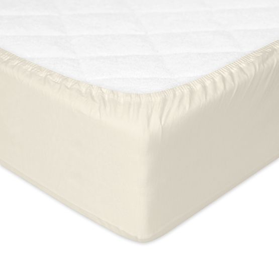 Drap-housse imperméable en bambou 140x70 - beige