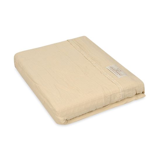 Draps mousseline 135x100 + 40x60 beige