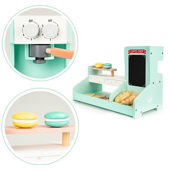 Cuisine en bois café magasin pâtisserie ECOTOYS