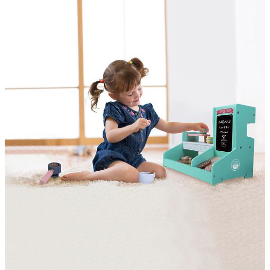 Cuisine en bois café magasin pâtisserie ECOTOYS