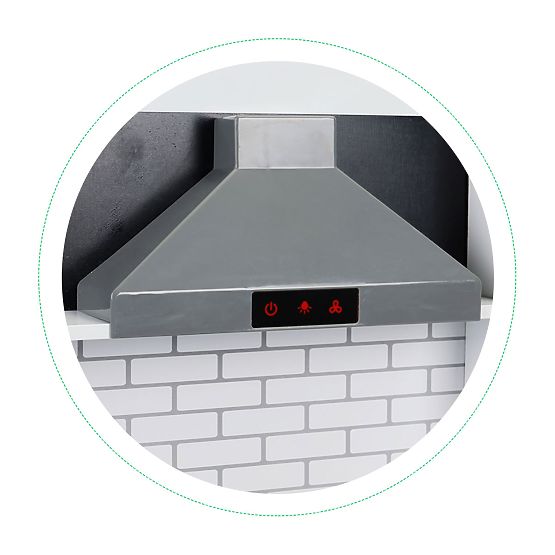 Cuisine en bois pour enfants + sons et lumières ECOTOYS