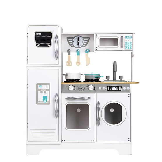 Cuisine en bois avec accessoires pour enfants ECOTOYS