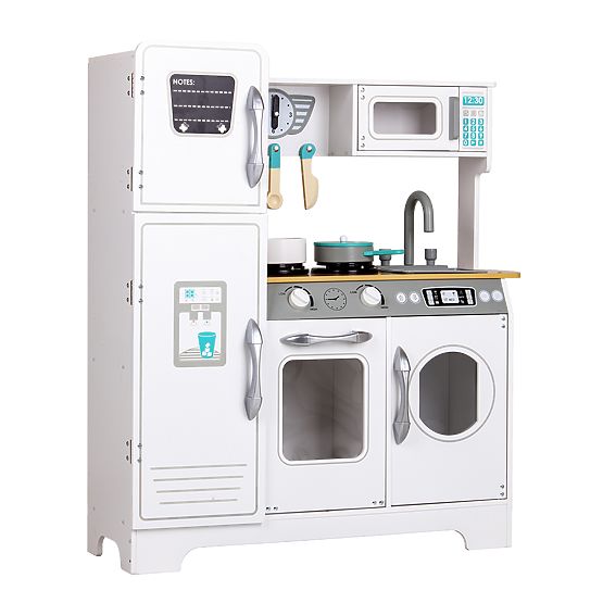 Cuisine en bois avec accessoires pour enfants ECOTOYS