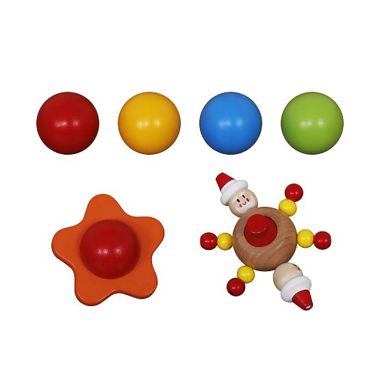 Circuit de billes en bois Baller