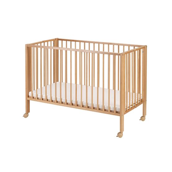 Lit pliant en bois Lola - naturel