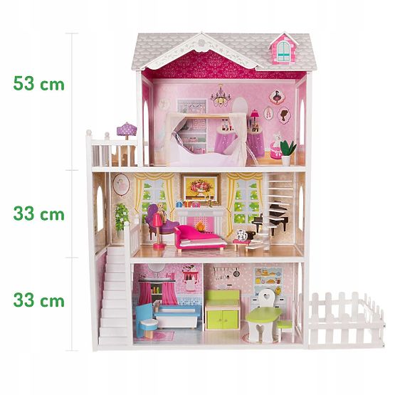 Dřevěný domeček pro panenky California