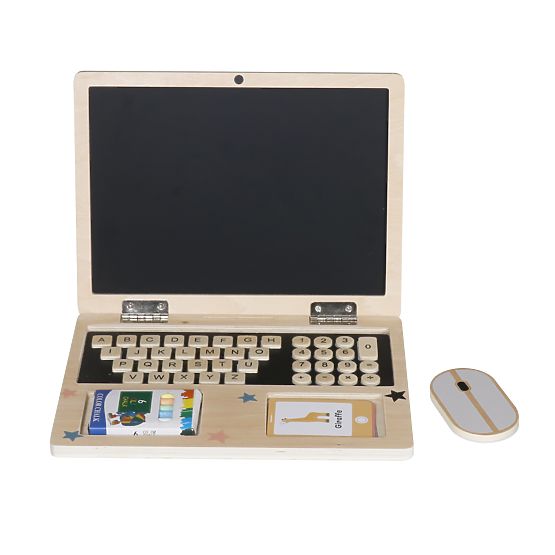 Ordinateur portable en bois - Calculio