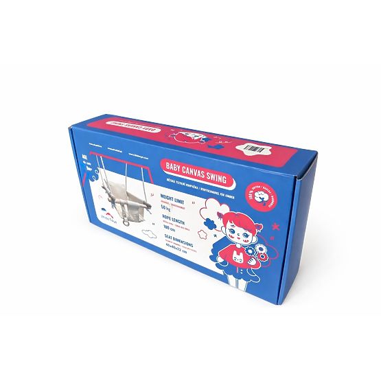 2Kids Toys Balançoire textile pour enfants 100% coton beige