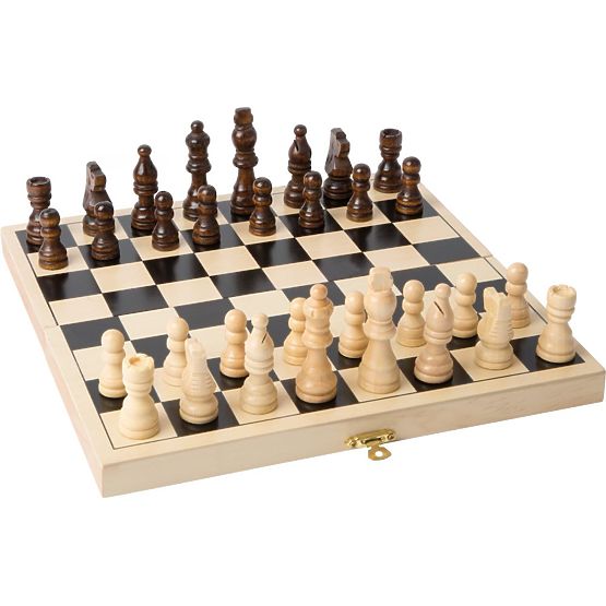 Échecs en bois jeu logique pour enfants