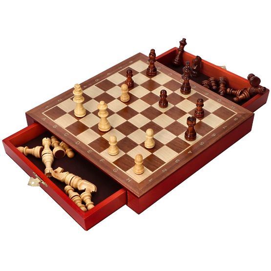 Échecs magnétiques avec tiroirs