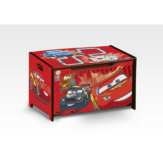 En bois coffre au trésor pour jouets Voitures