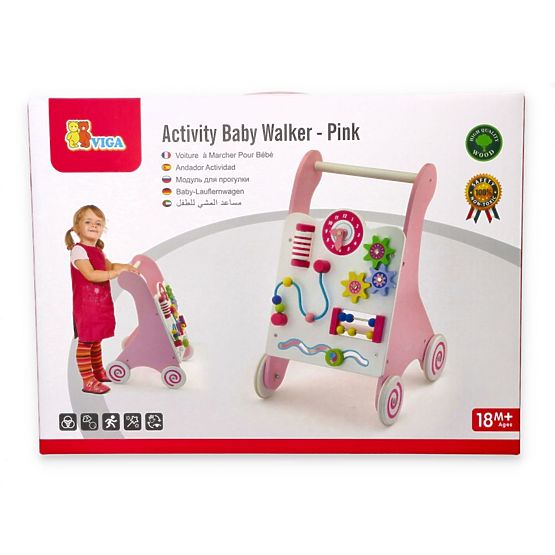 Déambulateur en bois rose