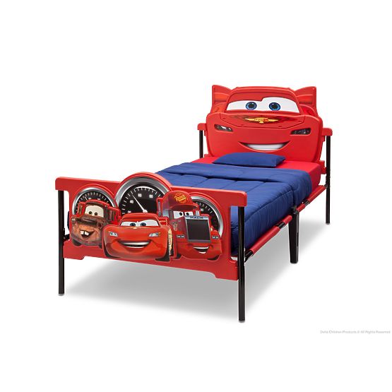 En plastique 3D lit Voiture