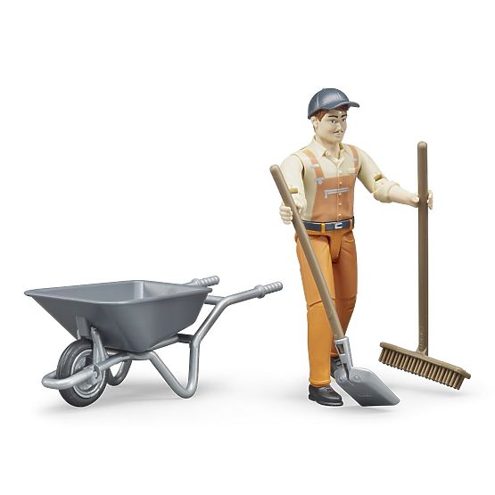 Ensemble Bruder BWORLD Communal avec figurine